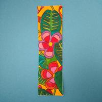 segnalibro dipinto a mano 