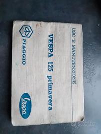 libretto uso manutenzione vespa primavera 