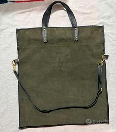 Borsa in vera pelle made in italy