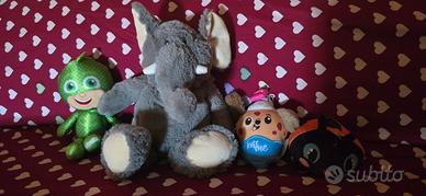 Lotto 4 peluche