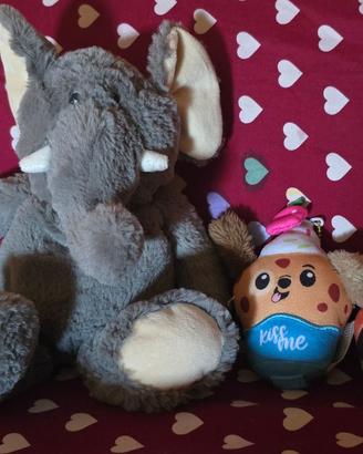 Lotto 4 peluche
