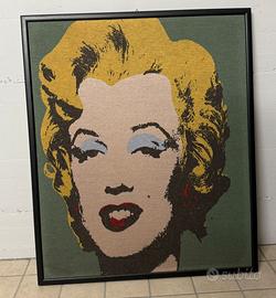 Quadro in tela pop art marilyn monroe