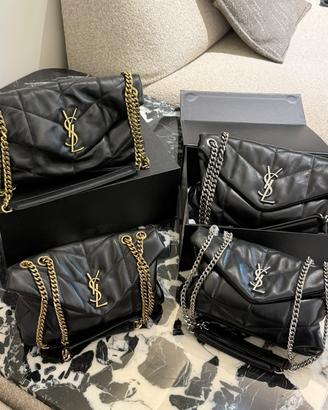 Borsa a spalla Yves Saint Laurent Loulou Puffer da