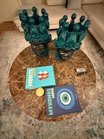 Tavolo 120 cm. Horm marmo travertino