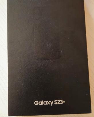 Samsung Galaxy S23+ 256gb nuovo