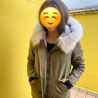 Parka bambina 10 anni circa