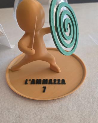 Porta Zampirone Design "Guerriero" in Stampa 3D
