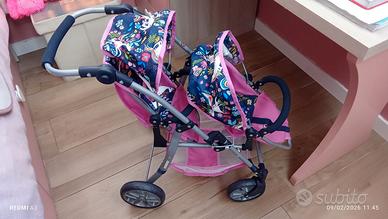 passeggino gemellare