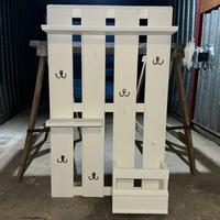 Attaccapanni e decorazione da ingresso artigianale