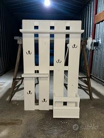 Attaccapanni e decorazione da ingresso artigianale