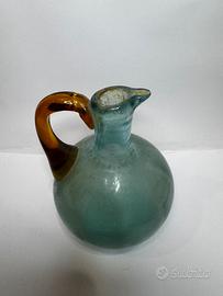 Brocca Vetro Soffiato - Stile Romano- anni 60/70