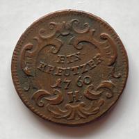 Moneta 1 Kreuzer Austria Maria Teresa 1760 H