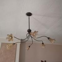 Lampadario in Vetro Murano Rustico