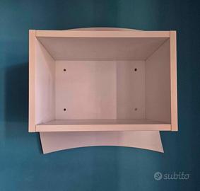 Libreria parete cubo
