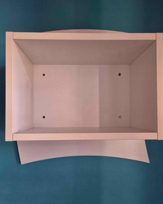 Libreria parete cubo