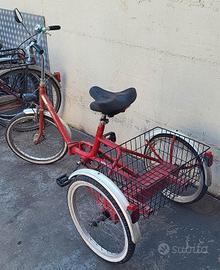 Triciclo  20"  con cestello 