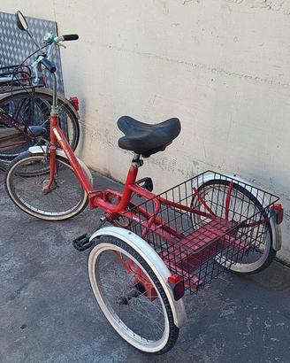 Triciclo  20"  con cestello 