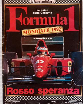 La Gazzetta dello sport - Formula 1 mondiale 1992