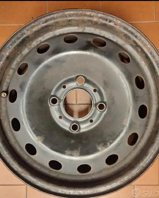 Cerchi in ferro Peugeot 106/206 Citroen C1 C2