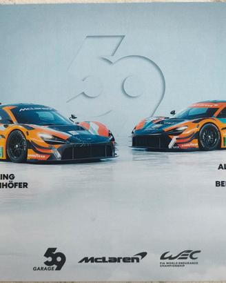 cartolina McLaren GT3 6 H Imola 2026