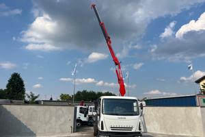 Iveco Eurocargo 60 ql ribaltabile e gru - Senza li