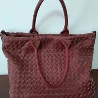 Borsetta donna intrecciata