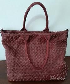 Borsetta donna intrecciata