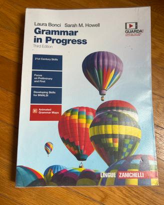 Libro scolastico (Grammar in progress, inglese)