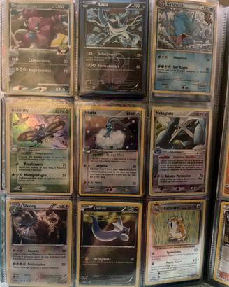 Lotto 9 carte pokemon