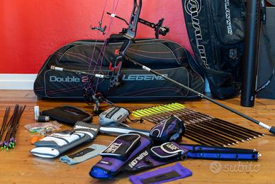 Arco Compound PSE Lazer mancino con accessori