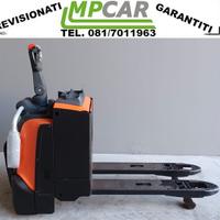 Transpallet elettrico Toyota LPE200 muletto carrel