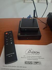 Streamer Aeron np1 e dac topping e30