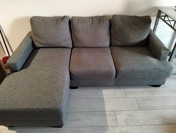 Divano 3 posti con chaise longue Maison du Monde