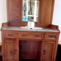 Mobile antico con specchio arredamento per camera