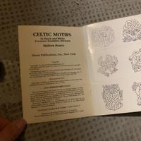 Album adesivi e timbro celtico scozzese