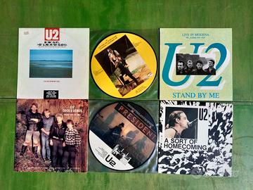Lotto vinili U2, 12 pezzi da 12 pollici