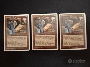 MTG - Library of Leng 3x (FWB IT, 1995)