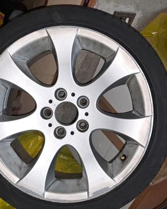 cerchi da 18 gommati nuovi bmw e46 e90