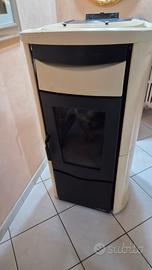 Stufa pellet idro:- DAL ZOTTO mod jole 15 kw