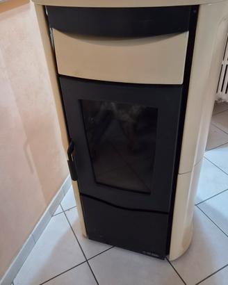 Stufa pellet idro:- DAL ZOTTO mod jole 15 kw