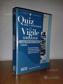 Libro quiz concorsi vigile urbano