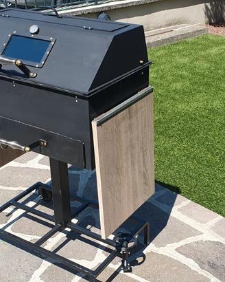 Barbecue a carbone e legna