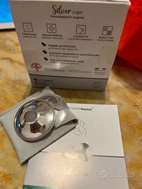 Coppette Argento Paracapezzoli Allattamento