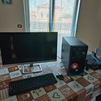 PC desktop fisso completo 