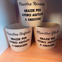 Vaso fiore personalizzato