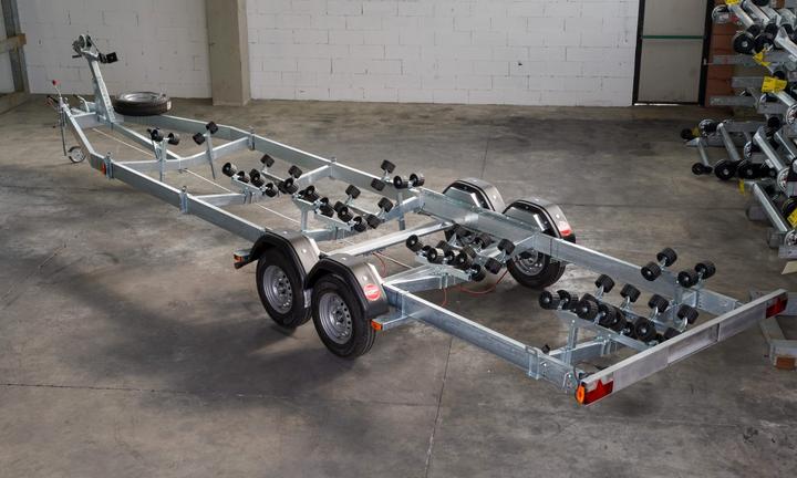 Carrello porta gommone/barca CTF 3500 kg