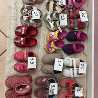Scarpe bambina + ciabatte