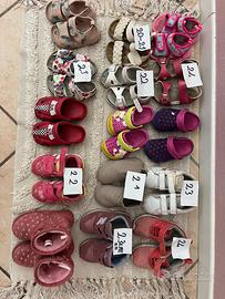 Scarpe bambina + ciabatte