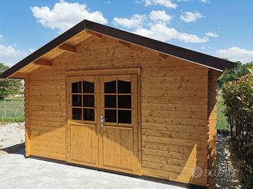 Casetta in legno sistema BlockHouse