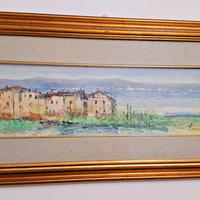 Quadro Bruno Tintori 1974 olio su tela certificato